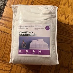 Down comfortable for a queen! Target room essentials brand